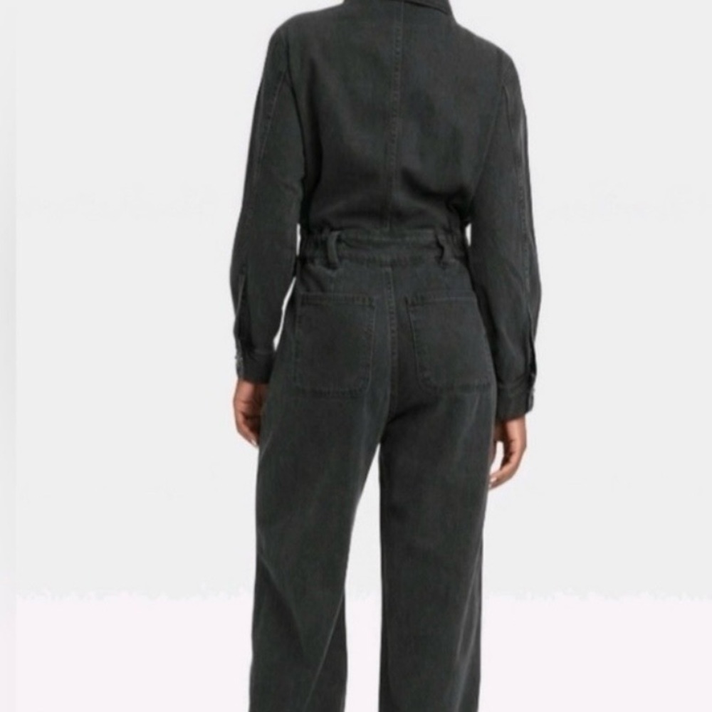(NWT) Universal Thread Denim Long Sleeve Baggy Jumpsuit - Picture 2 of 5